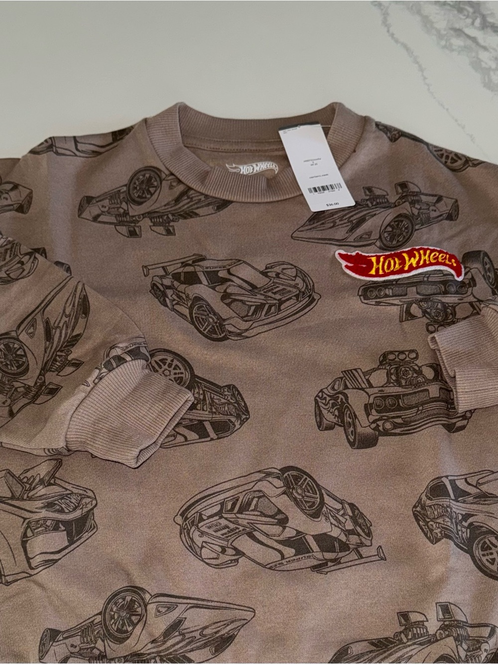 Hot Wheels Boys’ Sweatshirt Size 5 - Picture 3 of 4